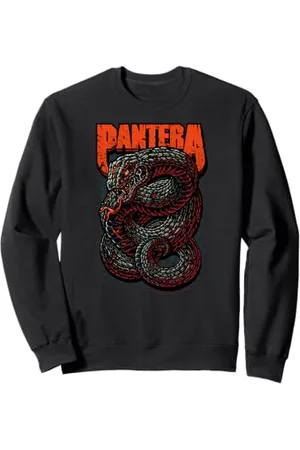 Pantera Stampa Venomous Snake Rock Band Felpa