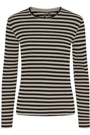 Pieces® Pcruka LS Top Noos BC Maglietta a Maniche Lunghe, , XL Donna