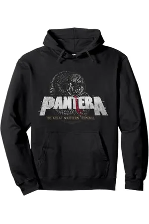 Pantera Snake Logo Rock Band Stampa grafica Felpa con Cappuccio