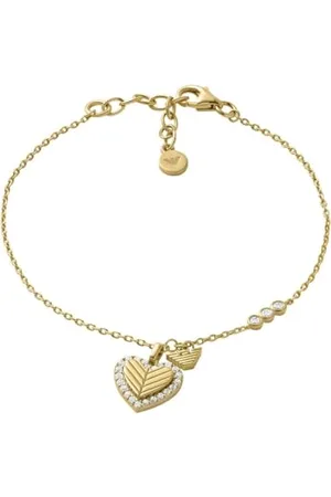 Emporio Armani Bracciale donna in argento con chiusura a moschettone o a cursore