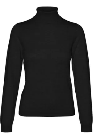 VERO MODA Vmiris LS Ga Noos-Pullover a Collo Alto Maglione Lavorato a Maglia, , XL Donna