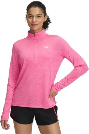 Under Armour Tech 1/2 Zip-Twist Camicia, , L Donna