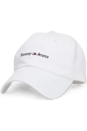 Tommy Hilfiger Uomo Cappellino Sport cap con Logo, (White), Taglia Unica