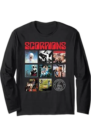 Scorpions Remastered Album Covers - Hard Rock Band Maglia a Manica