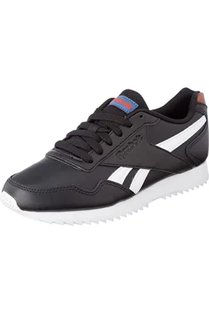 Reebok Royal Glide Ripple, Sneaker Uomo, Core Black/Ftwr White/Batik Blue, 35 EU