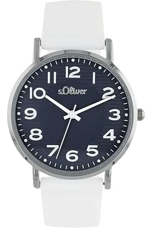QS by s.Oliver Orologio Analogico al Quarzo Giapponese Donna con Cinturino in Silicone 2038377