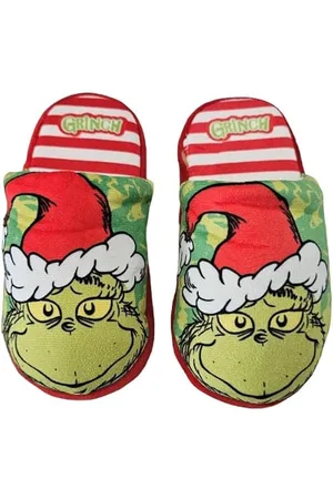 Disney Pantoufle garçon Le Grinch, Pantofole Unisex-Bambini, , 6 Mesi