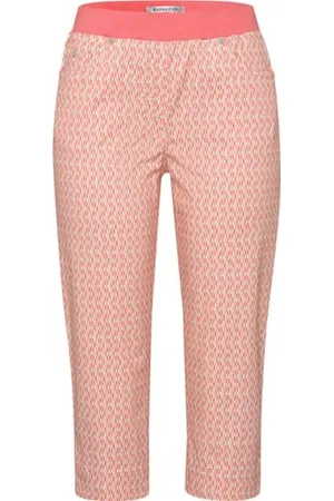 Brax By Brax Pamina Capri Colored DOT Print Moda, , 27W x 30L Donna