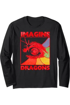 Imagine Dragons Fenomeno di musica moderna Rock Band Maglia a Manica