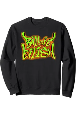 Billie Eilish Stampa del logo di : Regalo di musica moderna Felpa