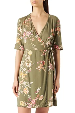 Pieces® Pckaitlyn 2/4 Wrap Dress BC Vestito, , S Donna