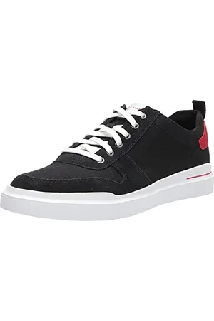 Cole Haan GP RLY Canvs CRT SNK:Black Canvas/Optic, Scarpe da Ginnastica Uomo, Black, 41 2/3 EU