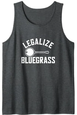 BluegrassGarage Legalize Bluegrass Retro Folk Lover Vintage Canotta
