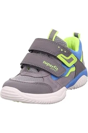 Superfit Storm, Sneaker, Grigio Chiaro/Giallo, 25 EU