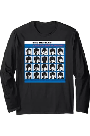 The Beatles Iconica stampa di musica rock classica retrò dei Beatles Maglia a Manica