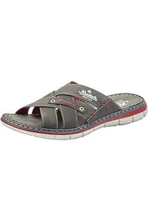 Rieker Spring/Summer 25199, Ciabatte Uomo, Grey, 41 EU