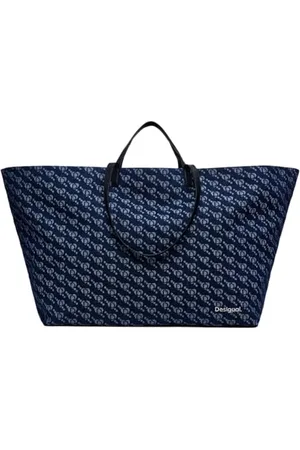 Desigual BORSA SHOPPING IN TESSUTO ACCESSORI Donna, , Taglia unica