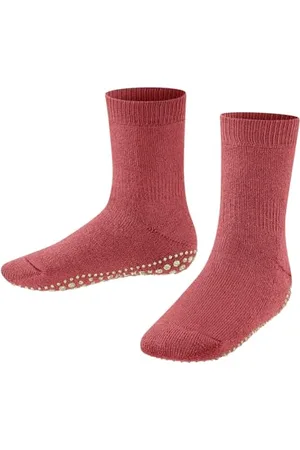 Falke Catspads K Hp cotone lana con suola in gomma 1 paio, Calze da casa Unisex - Bambini, , 35/38 EU
