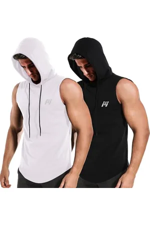 MEETWEE Sportive Maglietta Uomo Canotta Senza Maniche Traspirante Sportiva Maschile Canotta da Uomo Running Fitness
