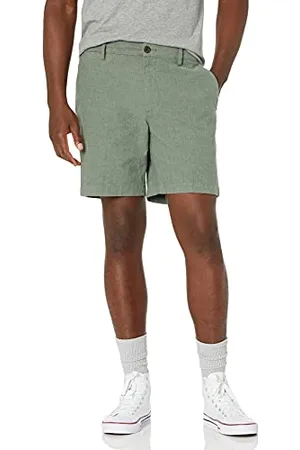 Amazon Pantaloncini Oxford Elasticizzati Aderenti da 18 cm Leggeri e Confortevoli (in Precedenza Goodthreads) Uomo, , 36W