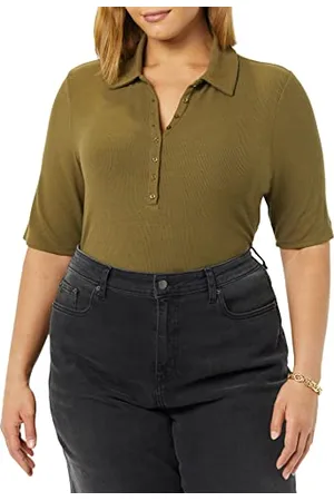 Amazon Polo A Costine Sottili (Precedentemente Daily Ritual) Donna, , M