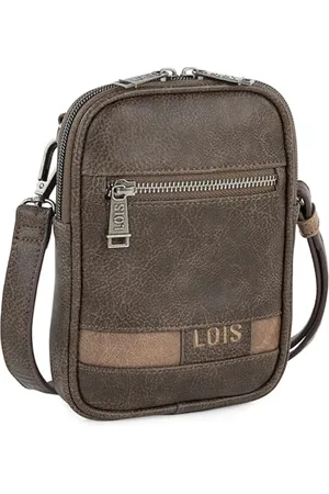 Lois Borsa Uomo - Borsa a Tracolla Uomo. Borsello Uomo Tracolla - Marsupio Uomo Tracolla in Avere - Borsa Tracolla Uomo con Cinturino Regolabile