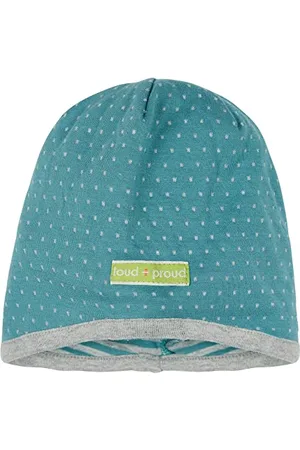 loud + proud Berretto Unisex per Bambini, Double Face, Certificato GOTS, 98/104