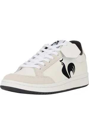 Le Coq Sportif LCS Court Rooster Optical White/Black, Scarpe da Ginnastica Unisex-Adulto, , 41 EU