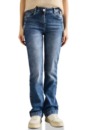 CECIL Style Toronto 1-Knopf 59 Jeans Bootcut, , 34W x 30L Donna