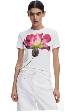 Desigual TS_Plata T-Shirt, , M Donna