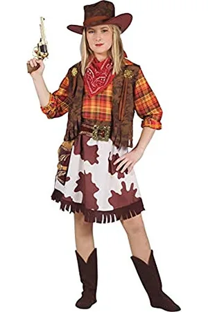 CIAO Cowgirl Rodeo Girl Costume Bambina (Taglia 7-9 Anni), , Ragazza