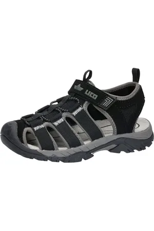 LICO Janto Vs, Sandali, Nero/Grigio, 35 EU