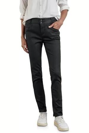 Street one A377897 Pantaloni Rivestiti in vestibilità Aderente, , 44W x 30L Donna
