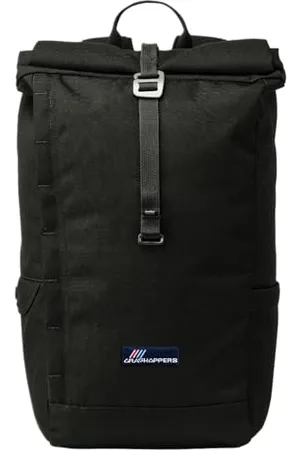 Craghoppers Mens 16 Litre Kiwi Rolltop Waterproof Rucksack Zaino, Black, One Size Unisex-Adulto