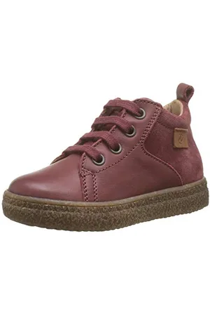 Naturino Alder Zip, Scarpe da Ginnastica a Collo Alto Ragazze, Rosso (Bruciato 0d03), 35 EU