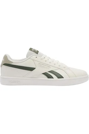 Reebok Scarpe da ginnastica unisex Court retrò, Chalk/Breakawaygreen, 40,5 EU, Chalk - Gesso in gesso verde, 40.5