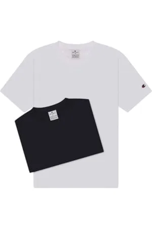 Champion Legacy-Icons 2 Pack Crewneck T-Shirt, (Ww001), S (Pacco da 2) Uomo