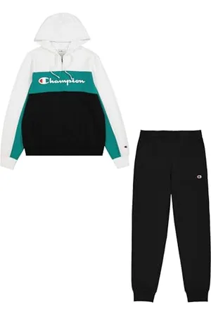 Champion Legacy-Full Zip Sweatsuit with Large Logo Tuta, (WW001), M Uomo