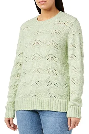 Pieces® Pcbibbi LS O-Neck Knit Noos BC Maglione, , M Donna