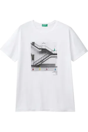 Benetton T-Shirt 3I1XU109U, , M Uomo