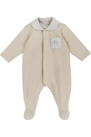chicco Tutina Neonato e Neonata, in Morbido e Leggero Cotone, con Comoda Apertura Frontale ed Entrogamba, Ideale per Primavera e Autunno, Designed in Italy, Abbigliamento Neonato e Neonata 0-24 Mesi