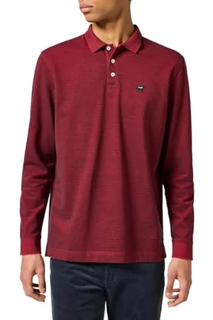 Wrangler Polo LS Refined, , XXL Uomo