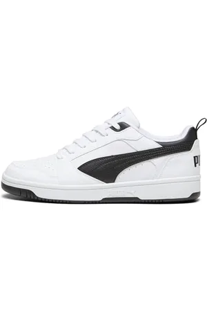 PUMA Rebound V6 Low, Sneaker Unisex-Adulto, White Black Black, 40.5 EU