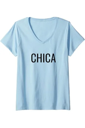 CHICA Donna Maglietta con Collo a V