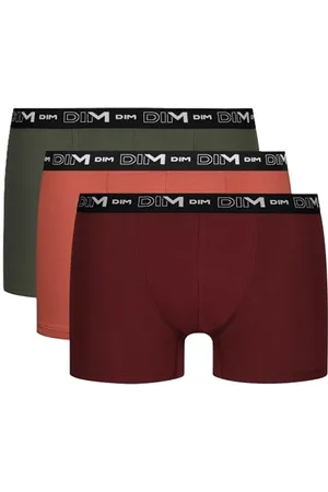 Dim Coton Stretch Respirant Maintien Optimal X3 Boxer, , 3XL (Pacco da 3) Uomo