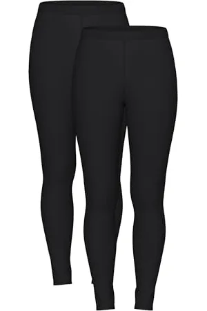 Pieces® Pcamelia Leggings 2-Pack Noos BC, , M (Pacco da 2) Donna