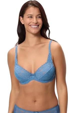 Playtex Reggiseno con Ferretto Flowery Lace Recycled Donna x1, , 44 / 8E