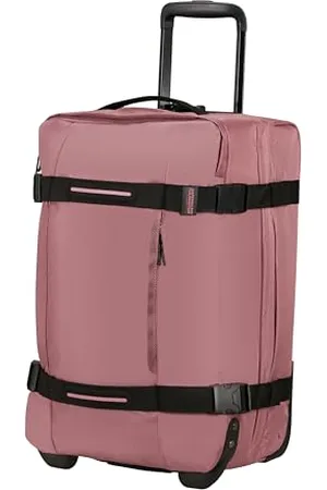 American Tourister Urban Track - Borsa da viaggio con 2 ruote, 55 cm, 55 l, colore: , (Lilla Pink), S (55 cm - 55 L), Borsa da viaggio con 2 ruote