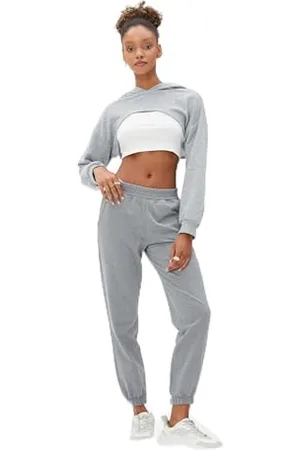 Koton Jogger Sweatpants Medium Rise, Pantaloni della Tuta da Donna, (931)