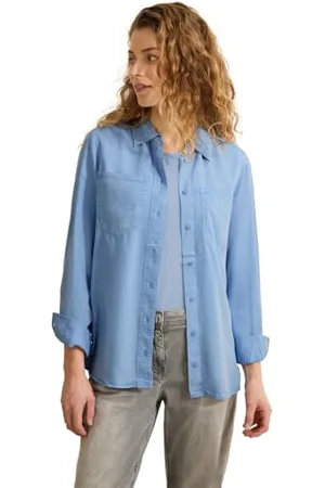 CECIL B345439 Blusa Effetto Slavato, , XL Donna